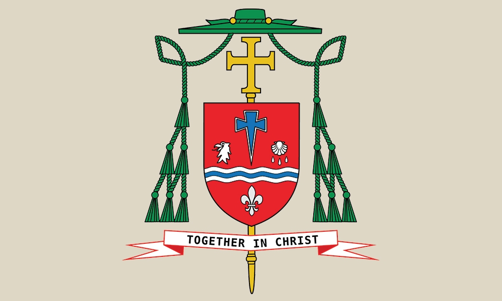 Coat of Arms of Bishop Emeritus Patrick J. McGrath