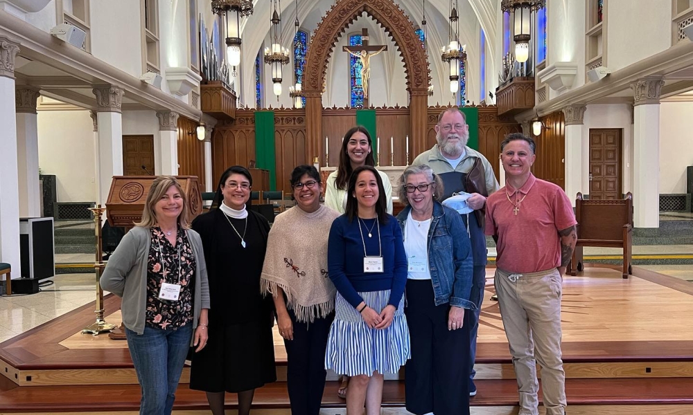 Group photo of DLI conference participants