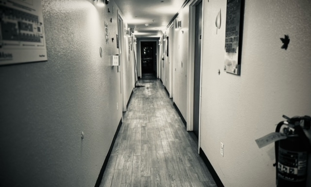 Hallway in Shelter