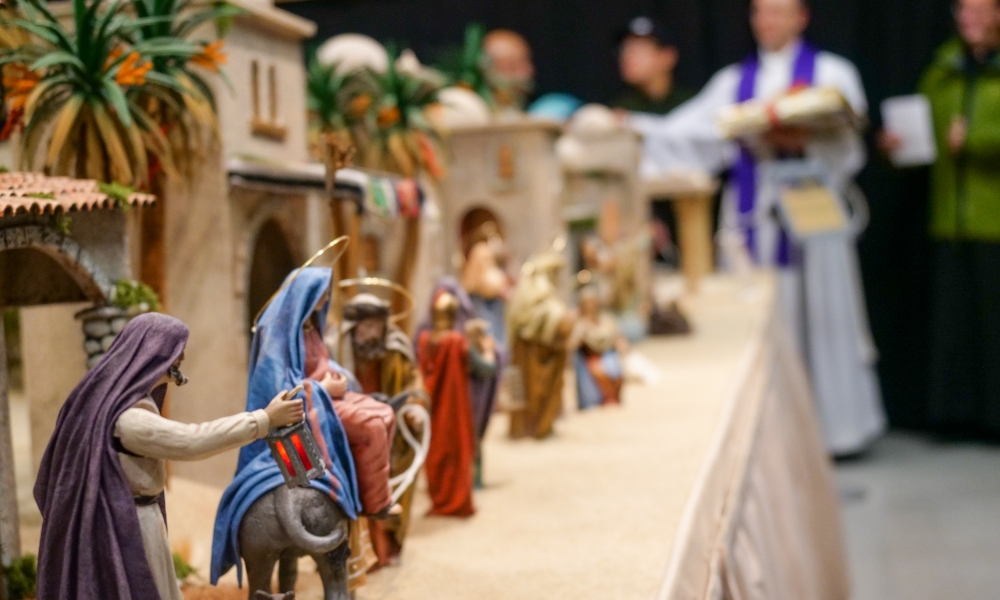 Blessing of Nativity Diorama