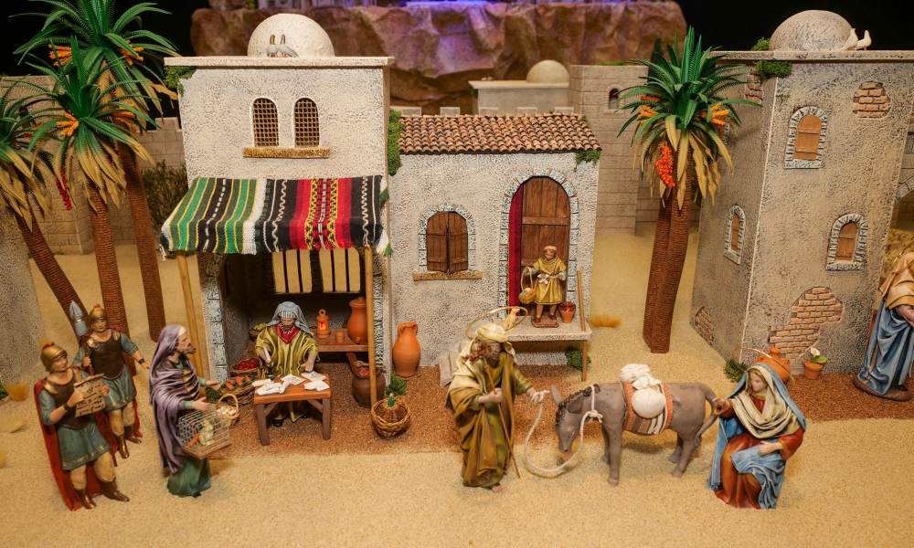 Street Scene Nativity Diorama