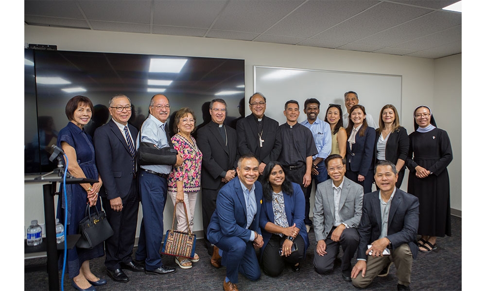 Group Shot including Bishop Elect Andy and Bishop Cantú