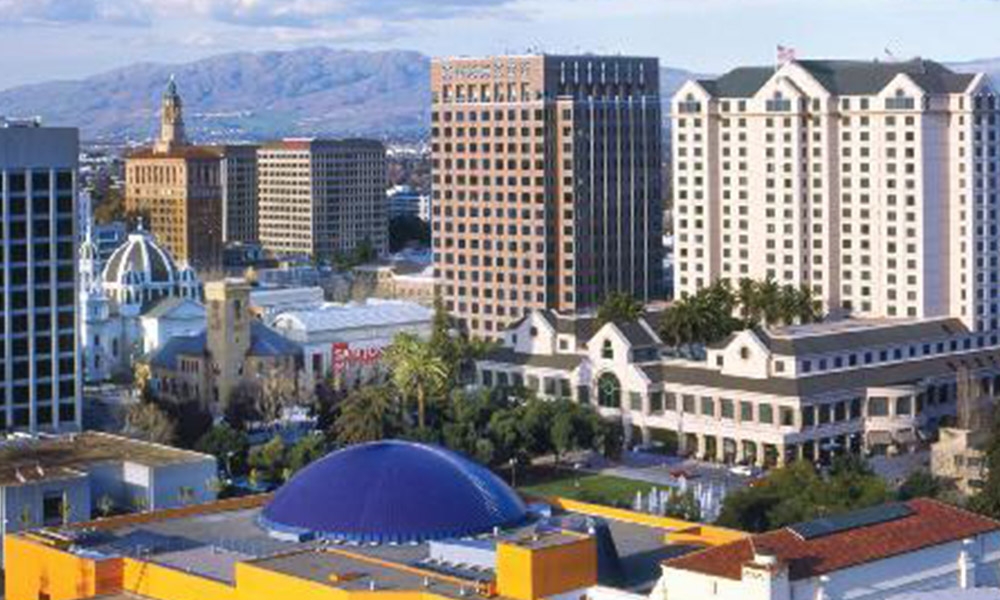 Buildings located in Downtown San Jose