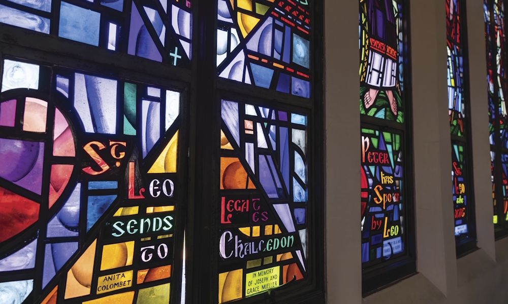 The Many-Hued Legacy of St. Leo’s Stained Glass Windows