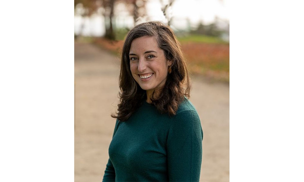 Bridget Balajadia with natural, blurred background